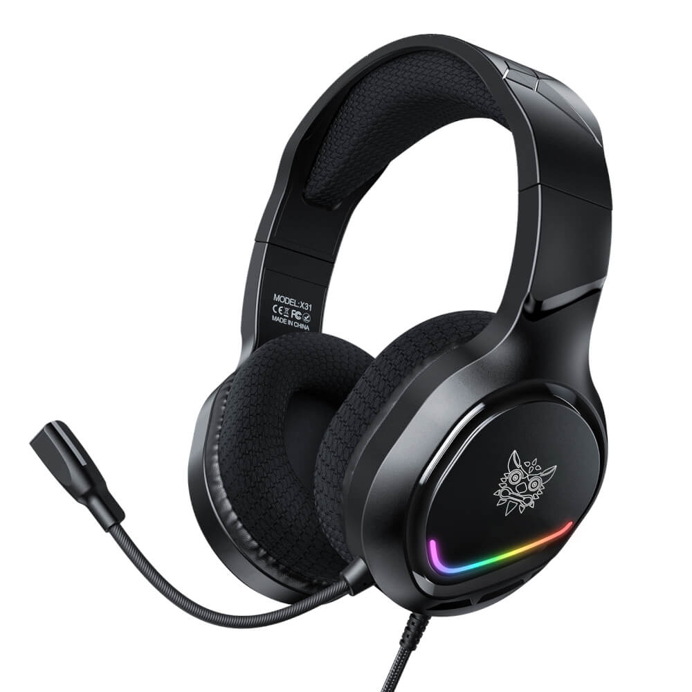 หูฟังเกมมิ่ง ONIKUMA X31 GAMING HEADSET - สีดำ